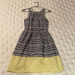 Old Navy Blue Stripped Dress